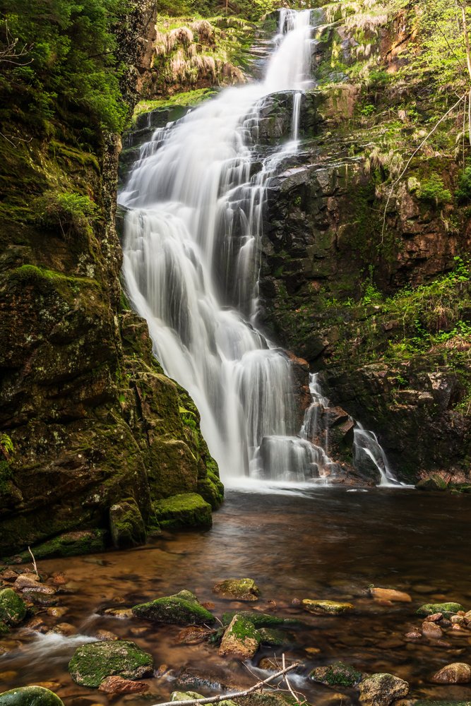 Karkonoski waterfall - Kamieńczyk