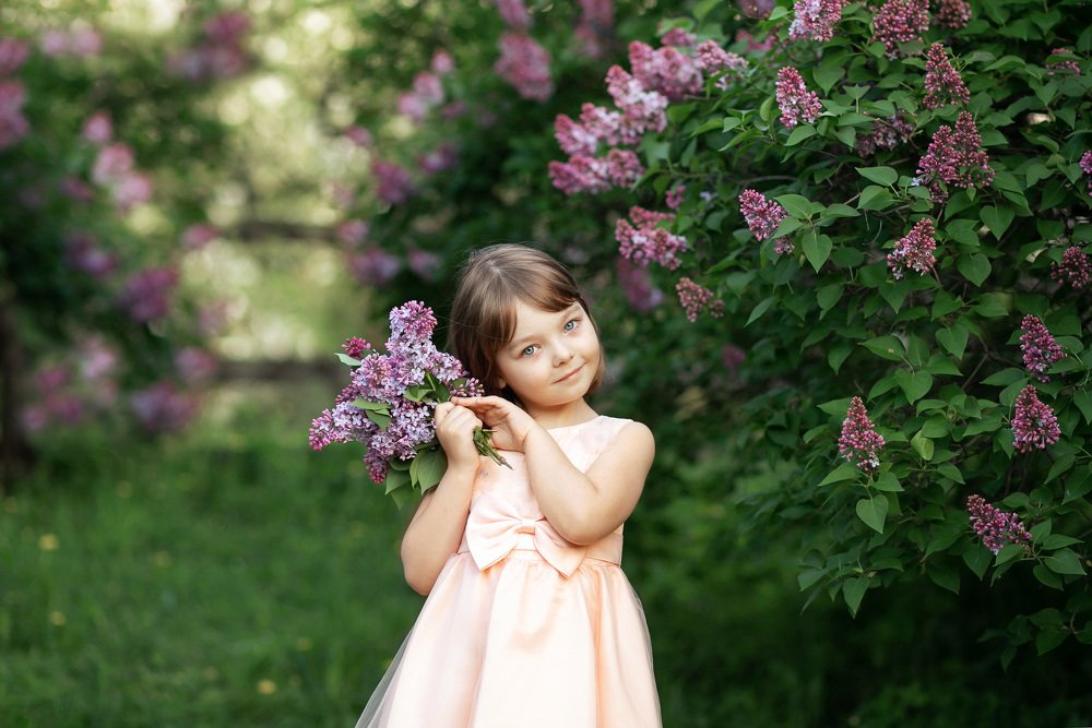 В сиреневом саду