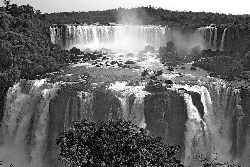Каскады водопадов Игуасу