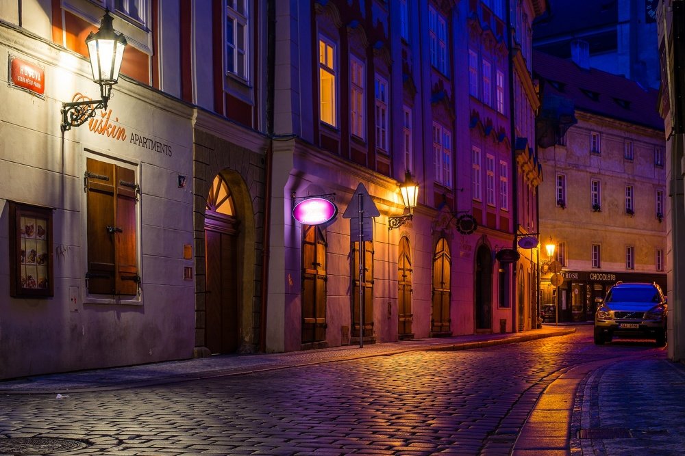 Тихая ночь в Праге