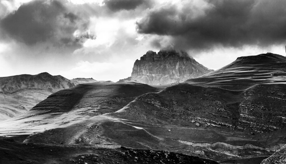 Горы в облаках