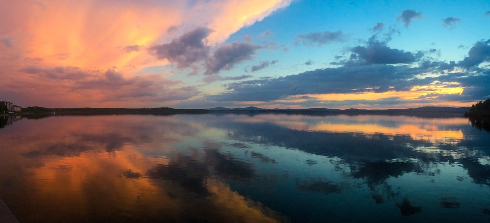 Буйство заката