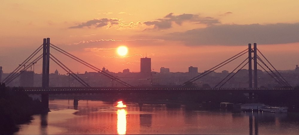 Belgrade sunrise