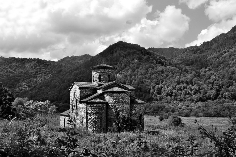 Высоко в горах..