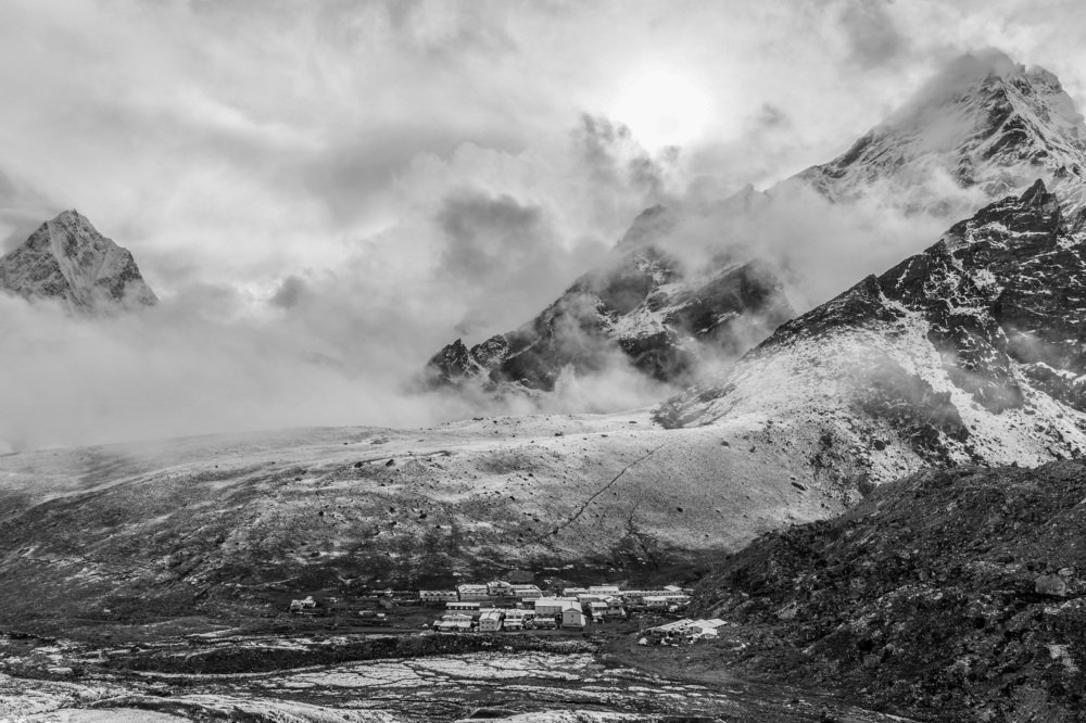 Snowy Mountain Village