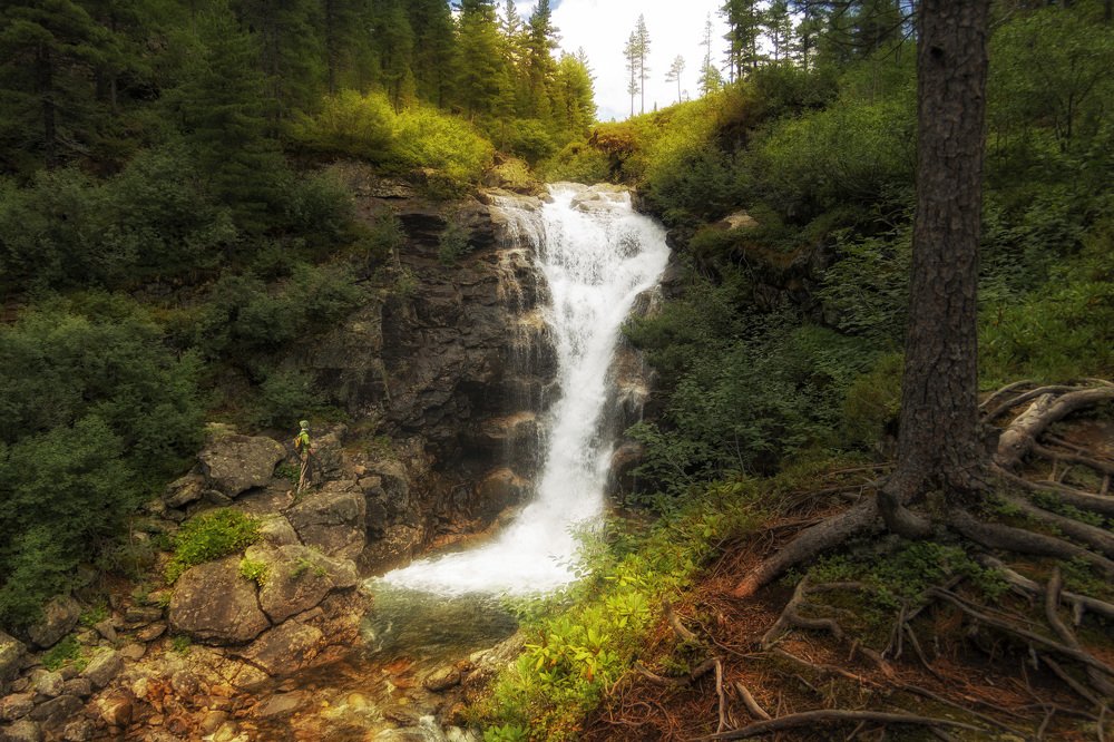 Водопад "Грохот"