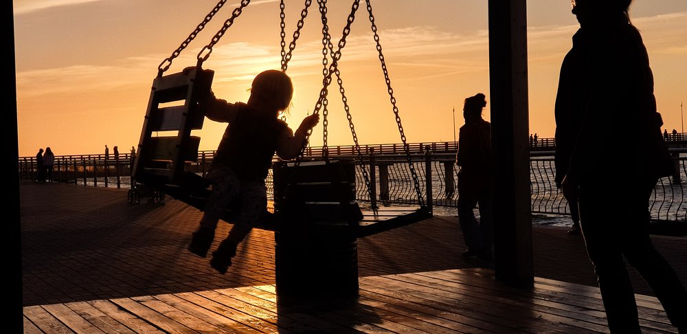 Chilhood sunset