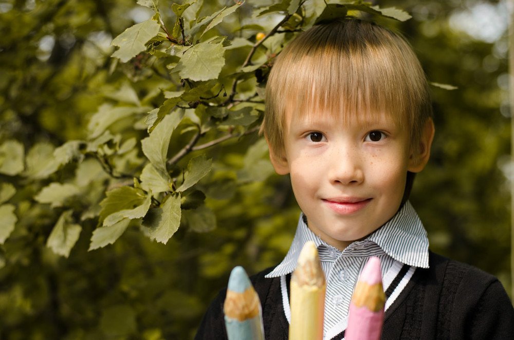 перед школой