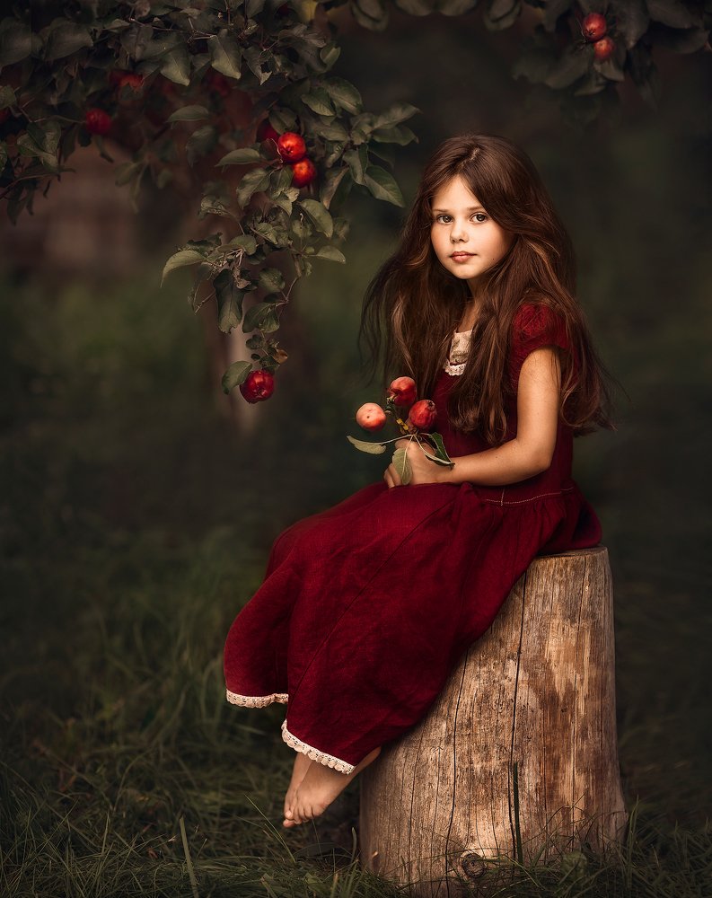 Apple girl