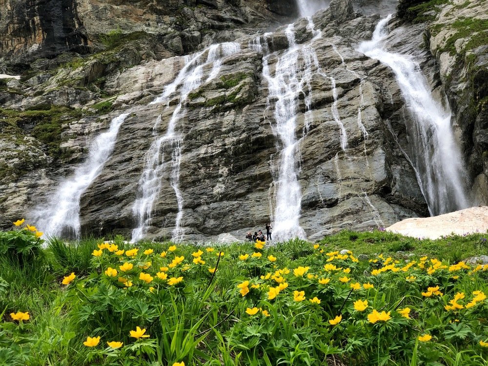 Архыз, Софийские водопады