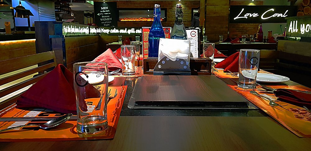 The Restaurant- coal barbecue