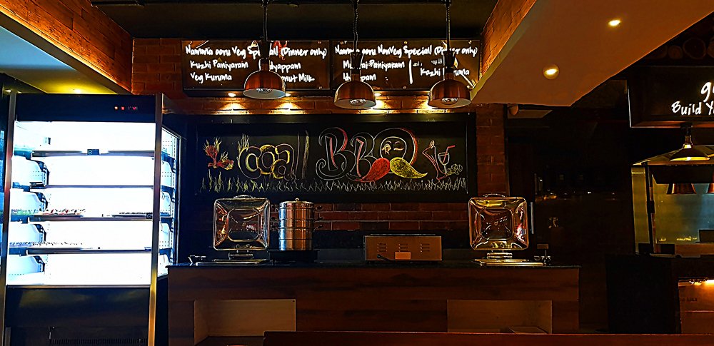 Art Work on a Restaurant