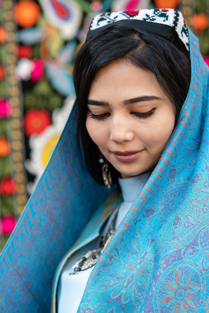 Смиренность восточной красавицы