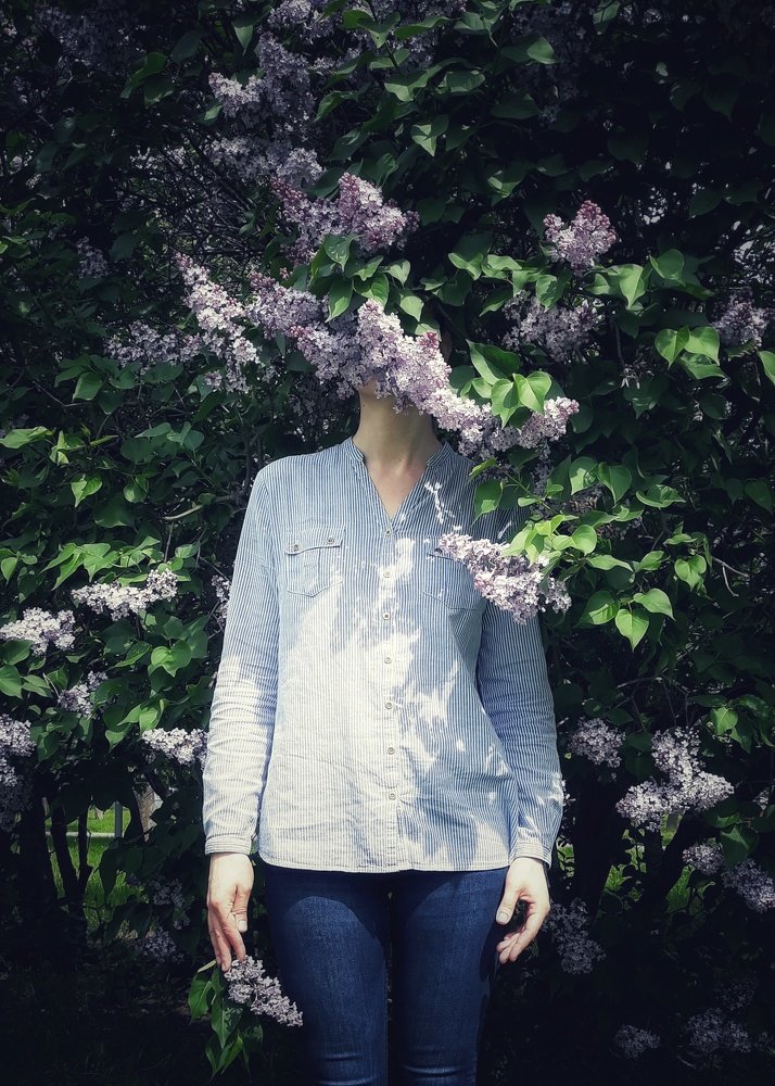 Портрет в сирени