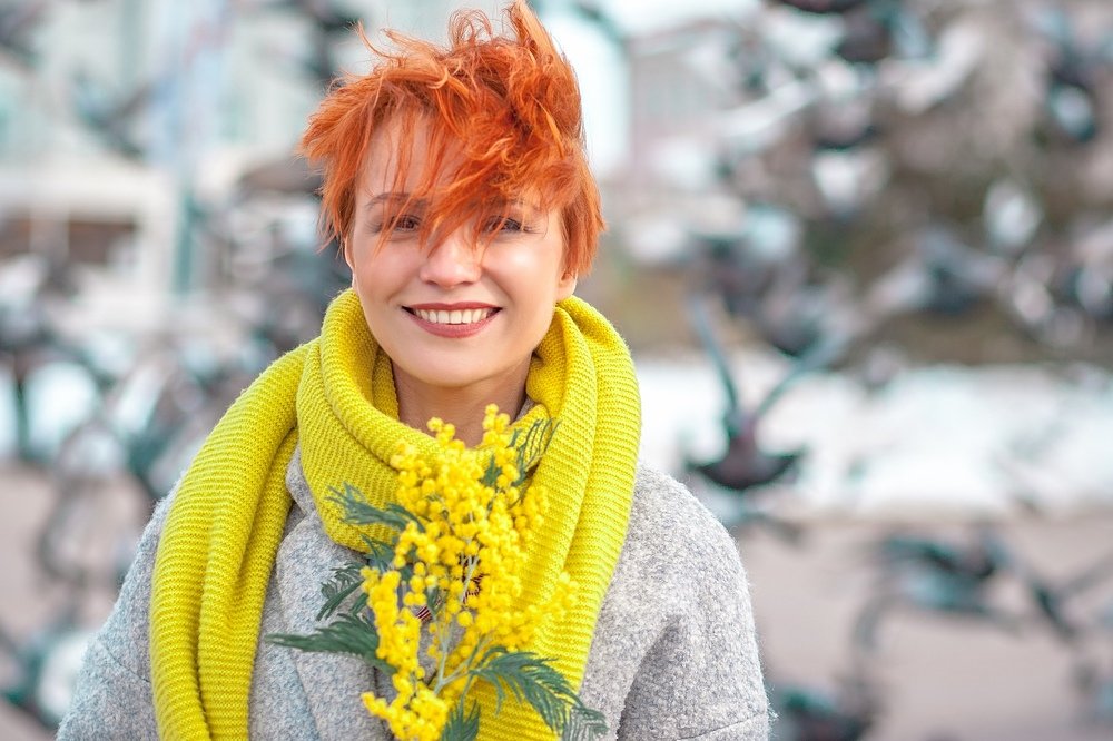 Весна, Настя и голуби