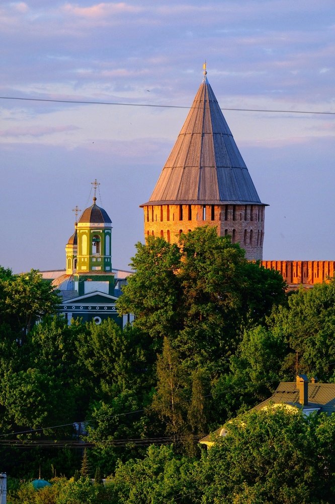 Smolensk in the sunset