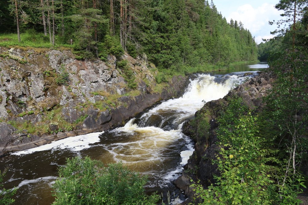 водопад Кивач, Карелия