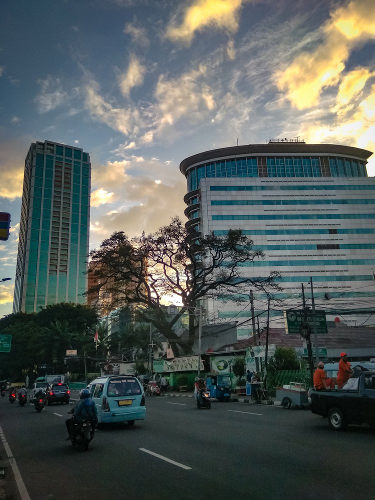 Jakarta in the noon