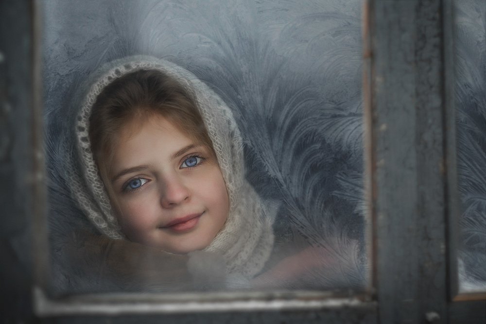 В гостях у бабушки.