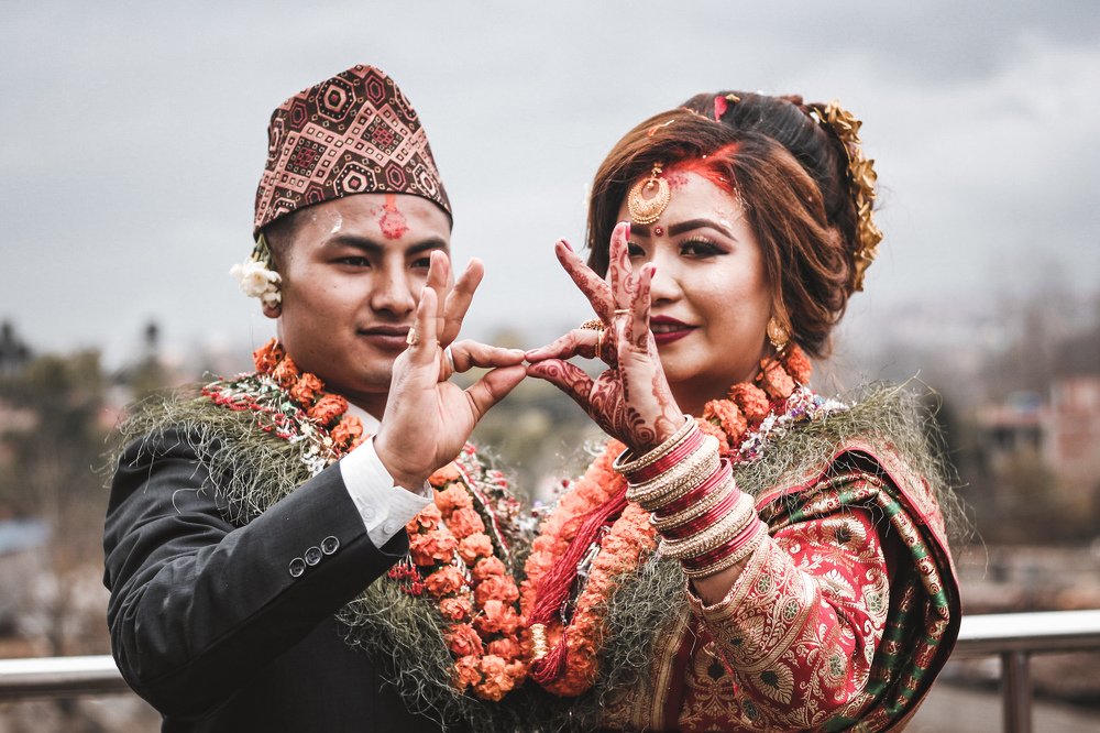 just married