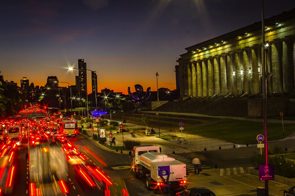 Sunset at School of Laws