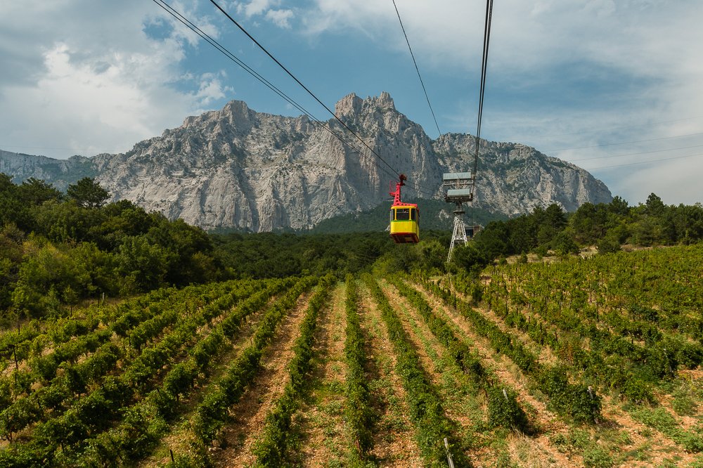 Подъём на гору Ай-Петри