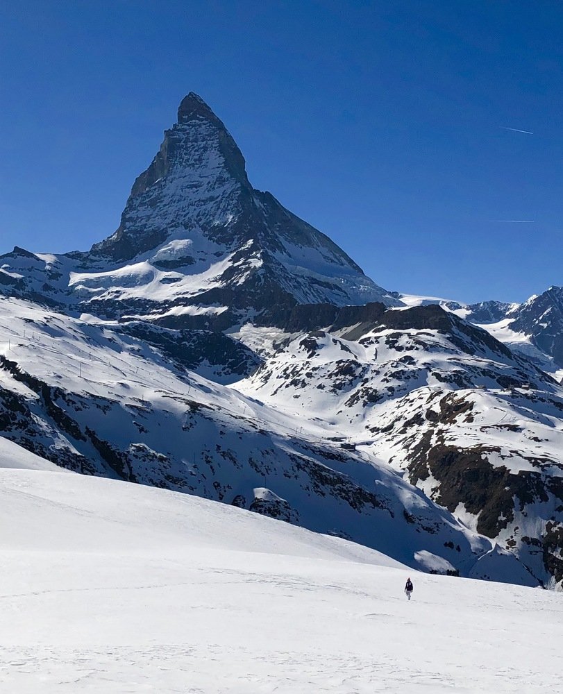 Matterhorn and girl
