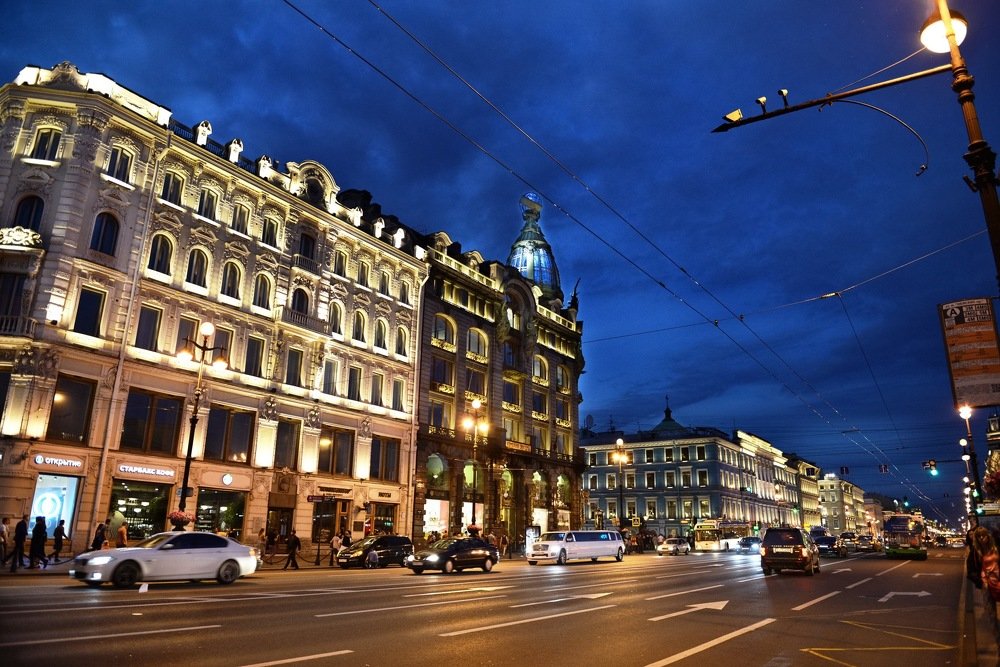 the most beautiful city in the world at night