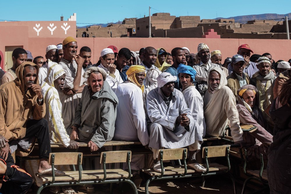 In the waiting queue