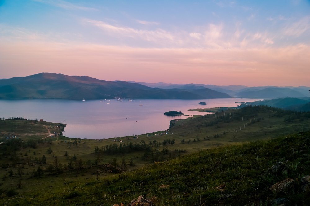 Залив Мухур на закате