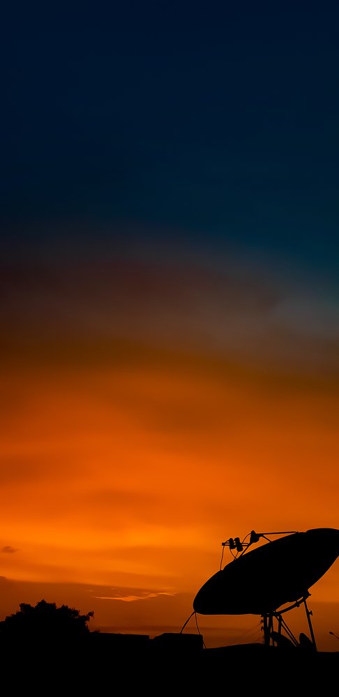 Sunset from the roof top