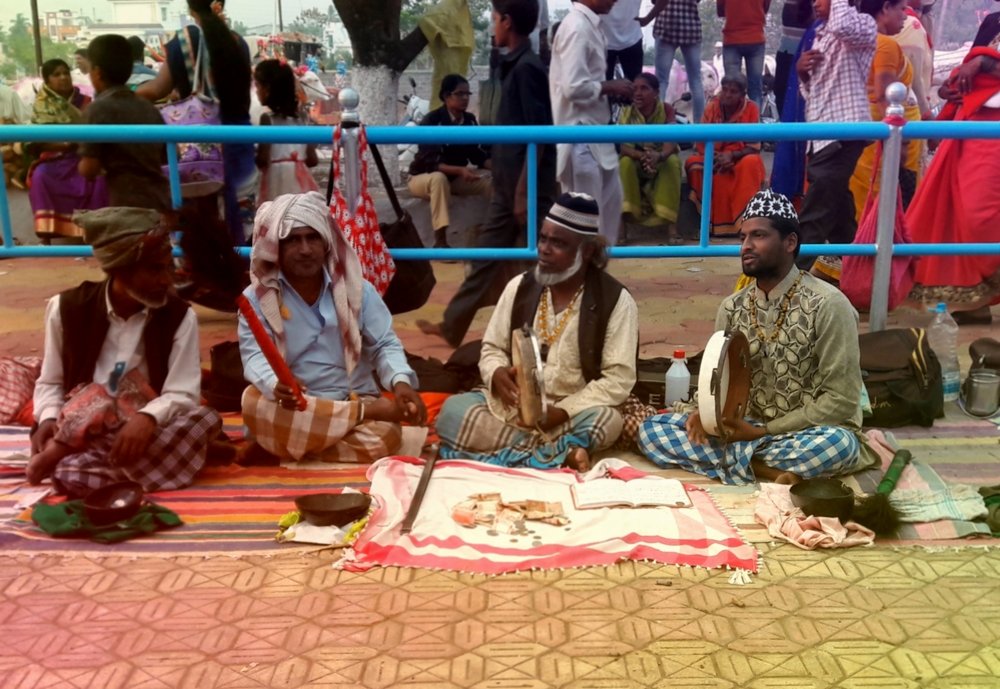 Street musicians