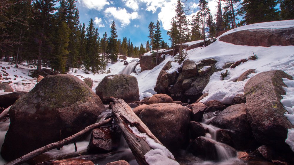 Alberta Falls - Frozen