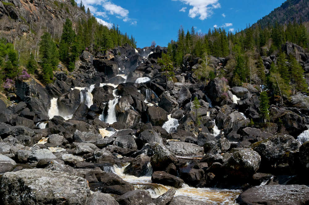 водопад Учар, Республика Алтай
