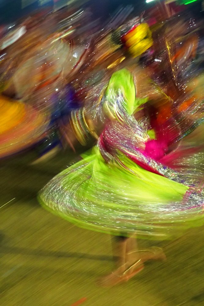 Motion of folk dance Garba of Gujarat India