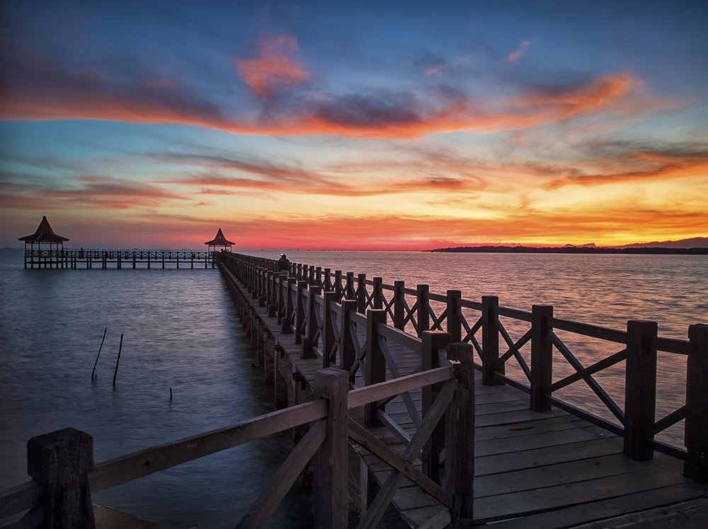 Silent Morning in Bentar Beach