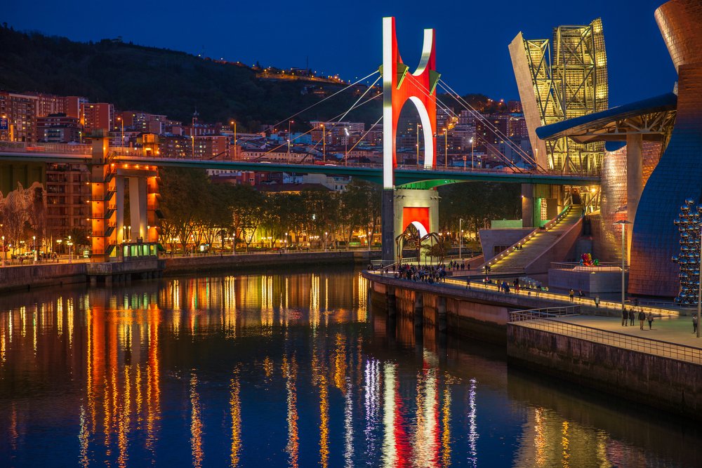 Вечерний Бильбао