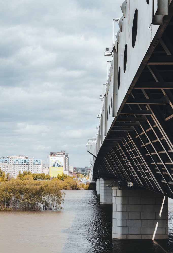 Метромост. г. Омск