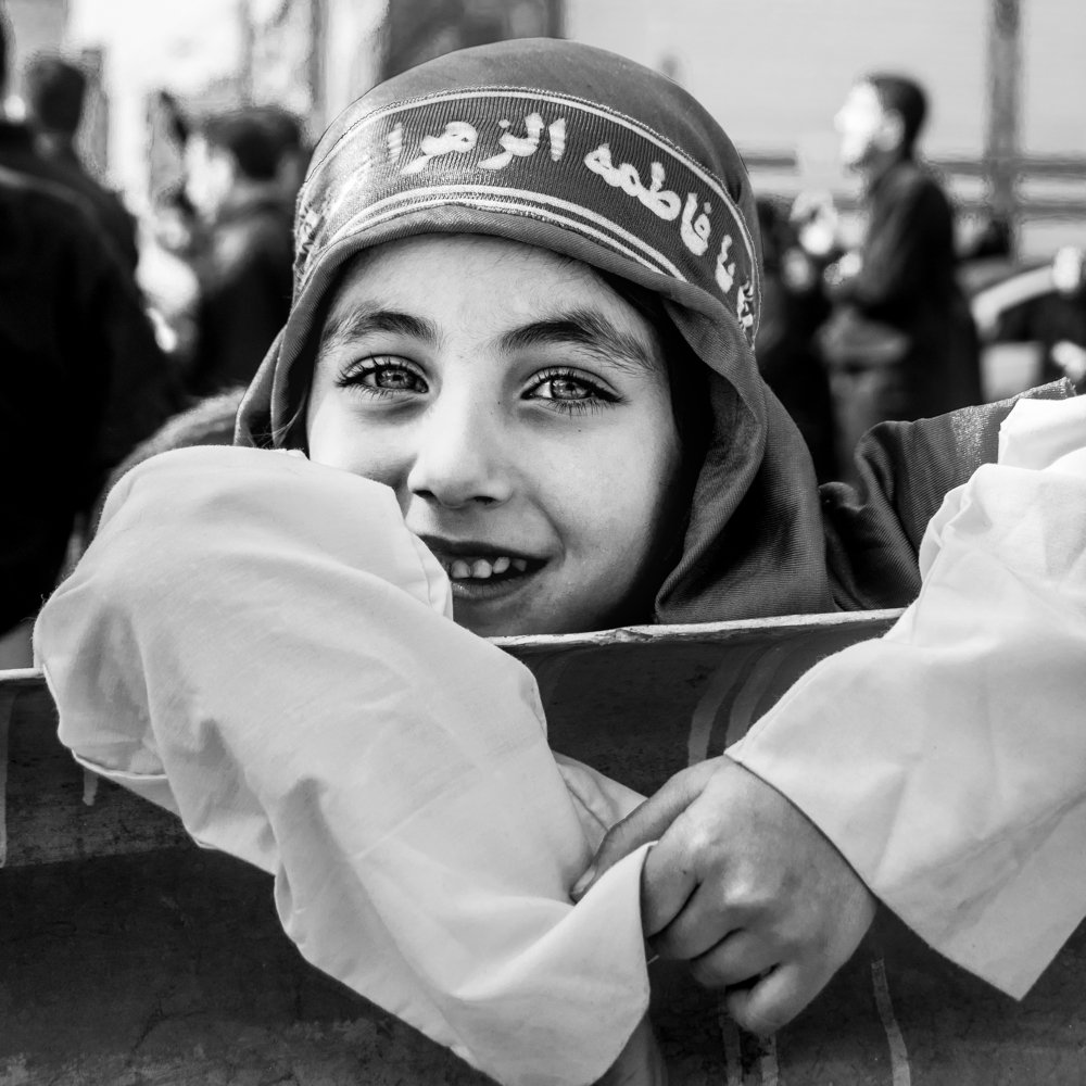 portrait of a muslim girl