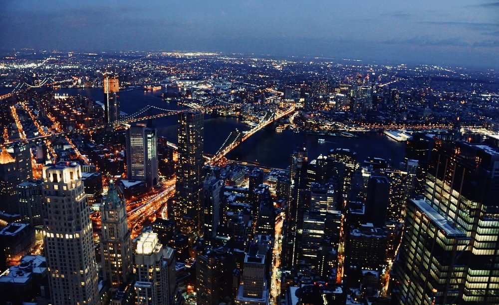 New York City in Night