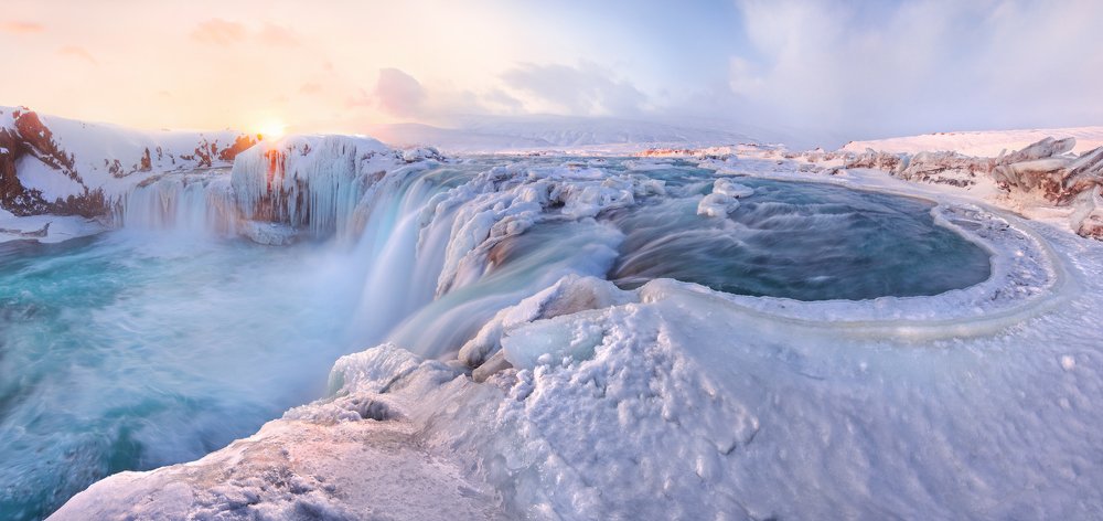 Goðafoss - Водопад Бога