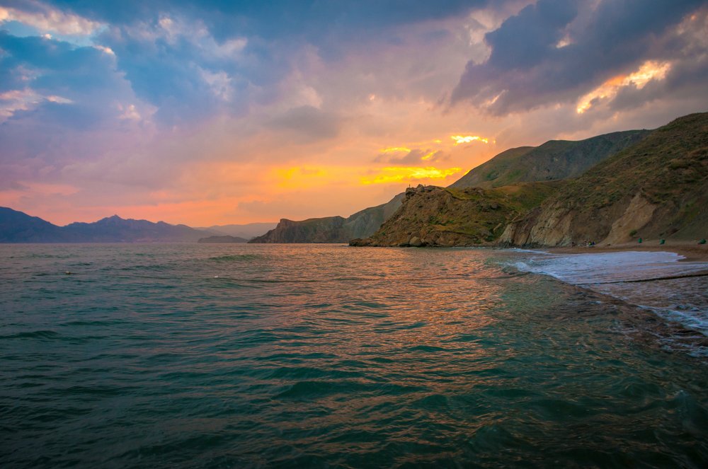 Палитра вечера морского