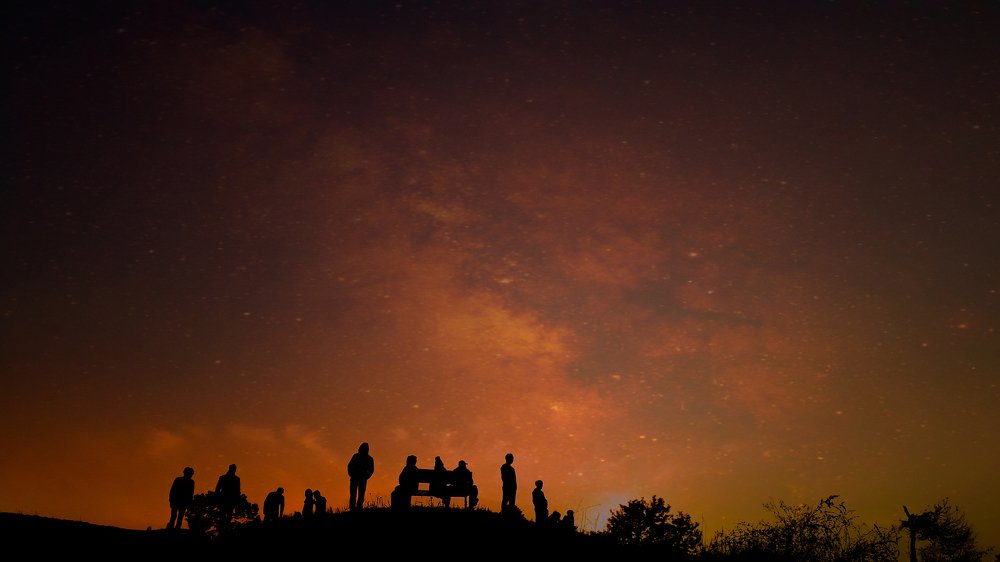 Evening time at near by Pashupati temple,Nepal.