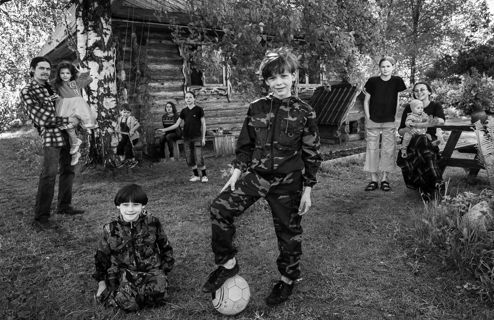 Дружная семья