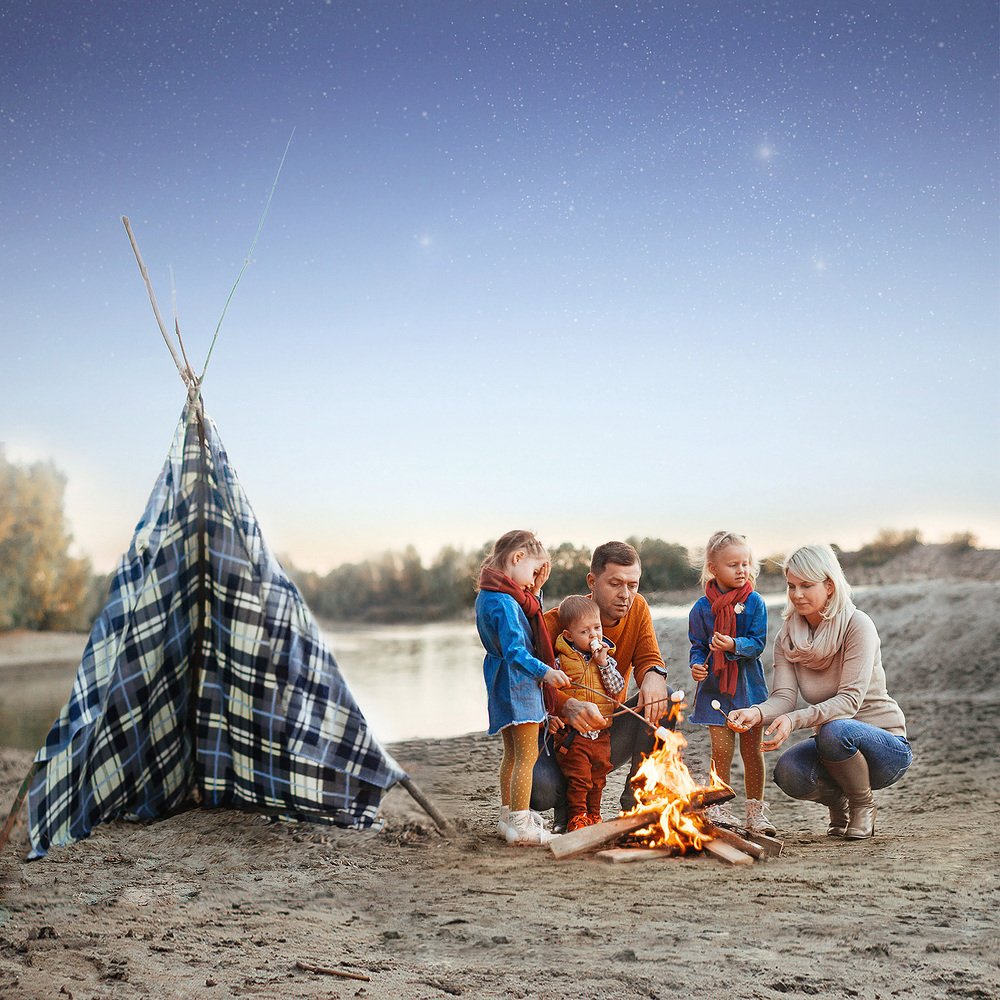 Уютный семейный вечер. Cozy family night.