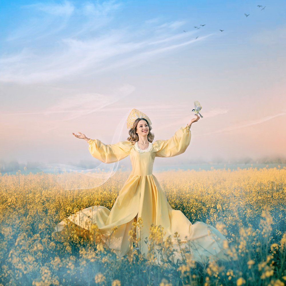 Весна. The spring.