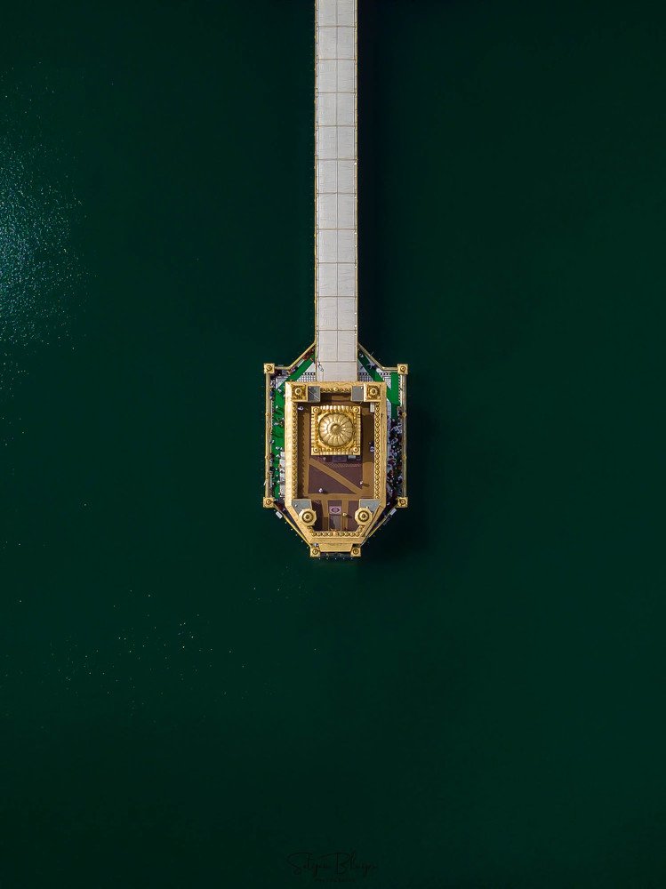 Eagle eye view of golden temple Amritsar