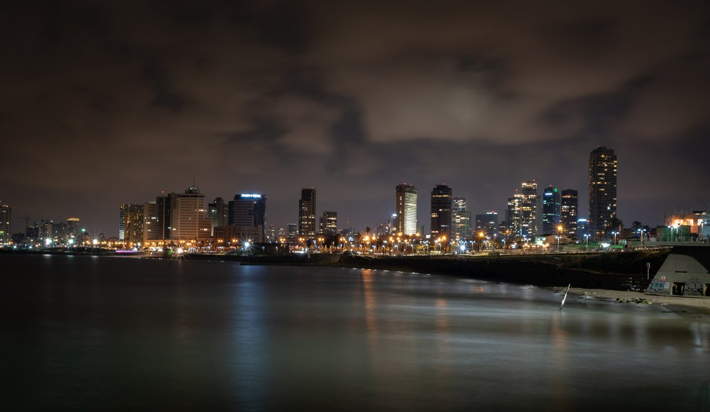 Tel-Aviv in  the night