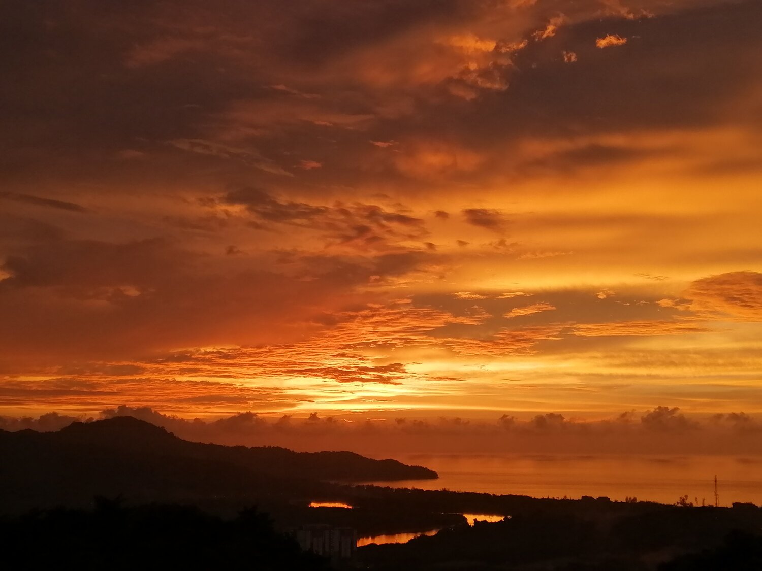 Red sunset