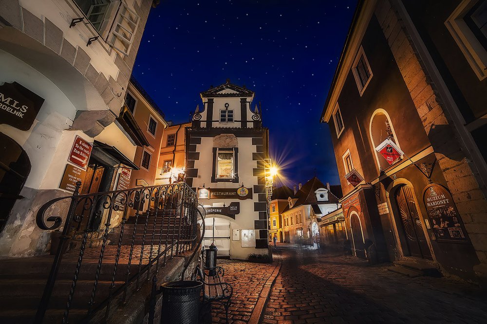 Вечерний Крумлов